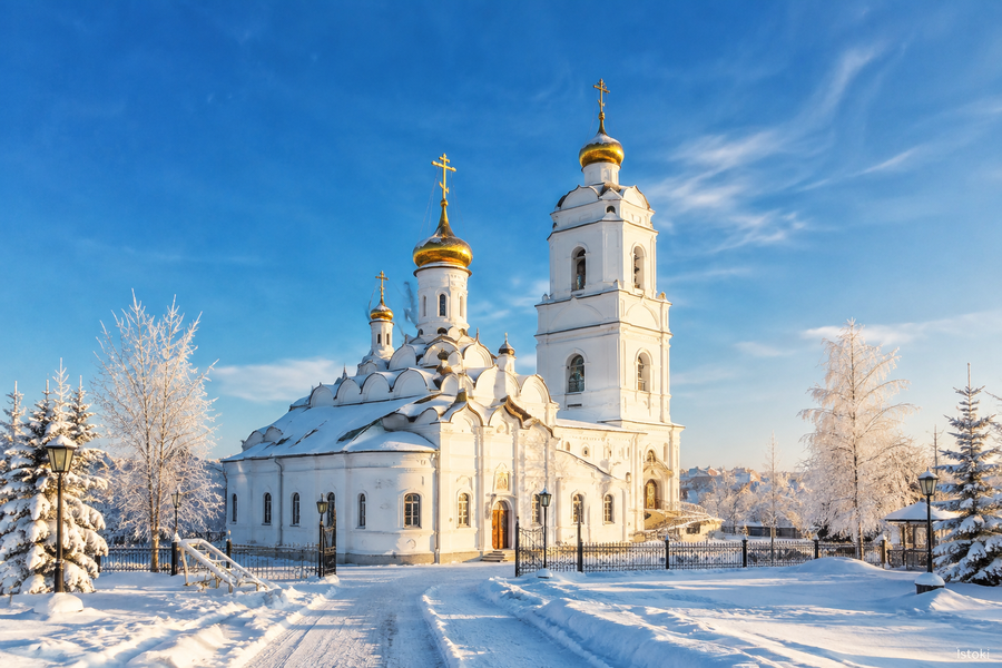 Зимняя сказка русско-белорусского пограничья