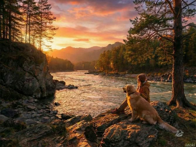 Золотые закаты Горного Алтая