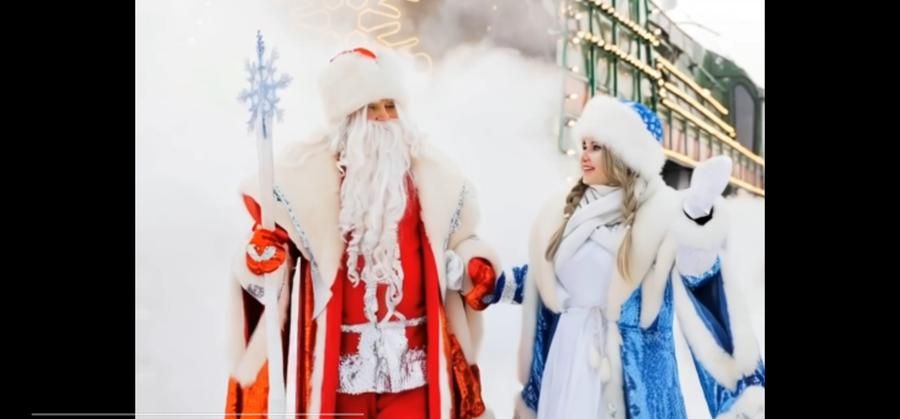 Новогодний ретропоезд в Гусь-Хрустальный